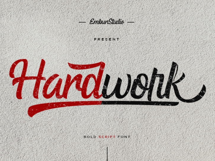 Hardwork Font Download