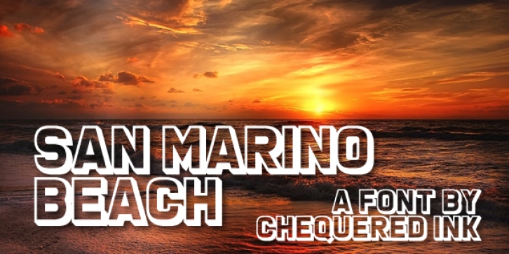 San Marino Beach Font Download