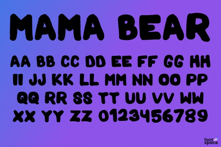 Mama Bear Font Download