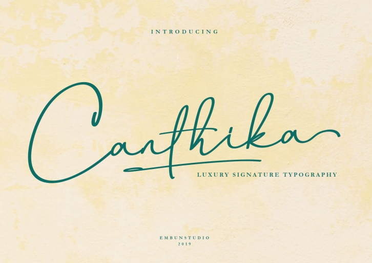 Canthika Font Download