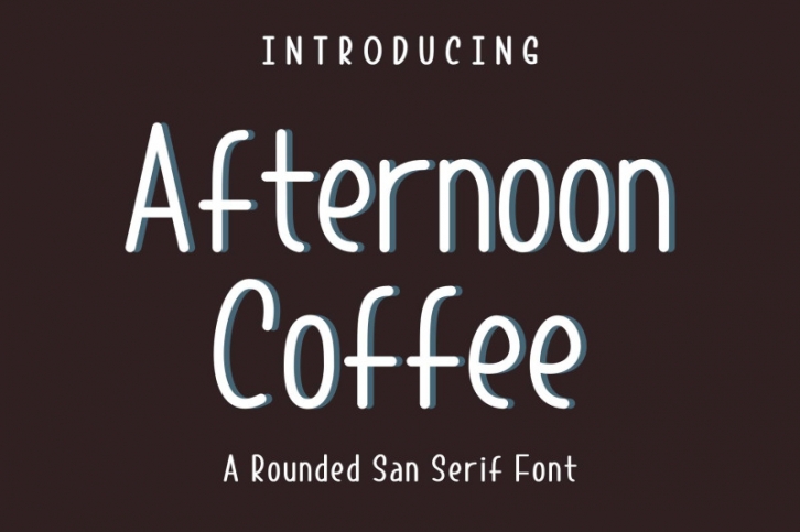Afternoon Coffee Font Download