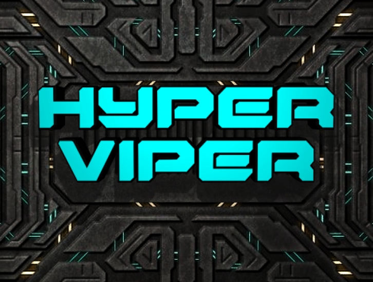 Hyper Viper Font Download