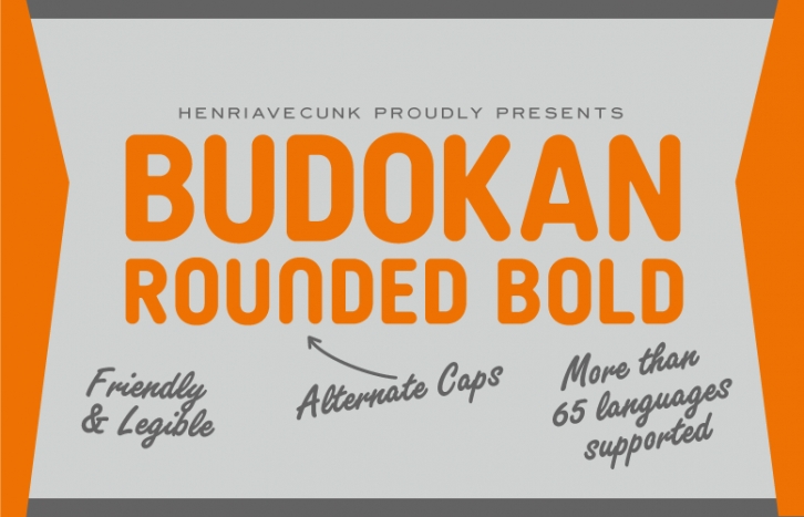Budokan Rounded Bold Font Download