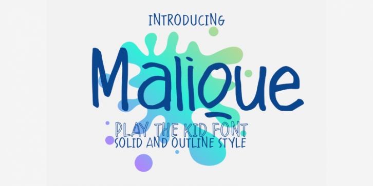 Malique Font Download