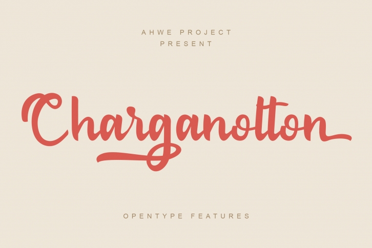 Charganol Font Download