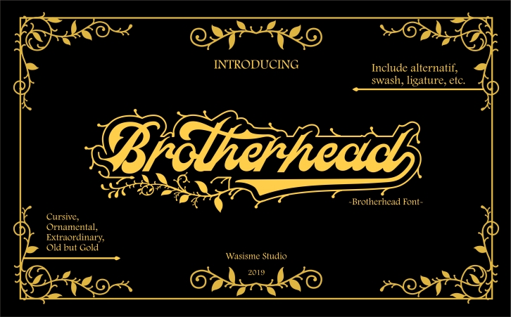 Brotherhead Font Download