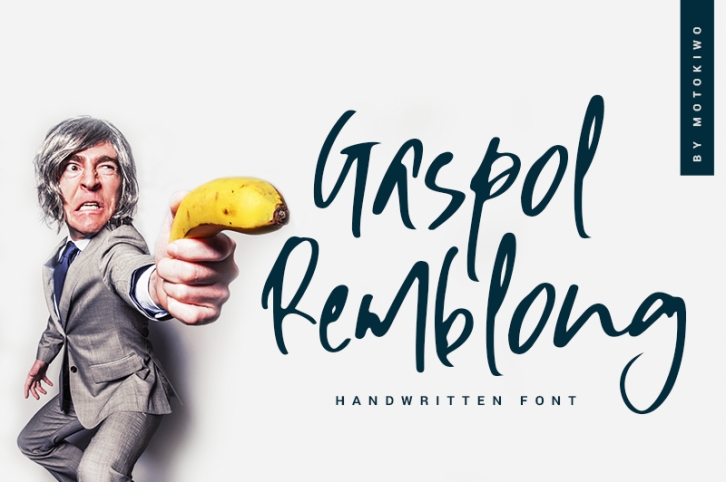 Gaspol Remblong Font Download