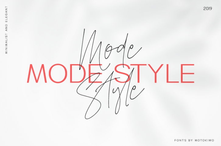 Mode Style Scrip Font Download