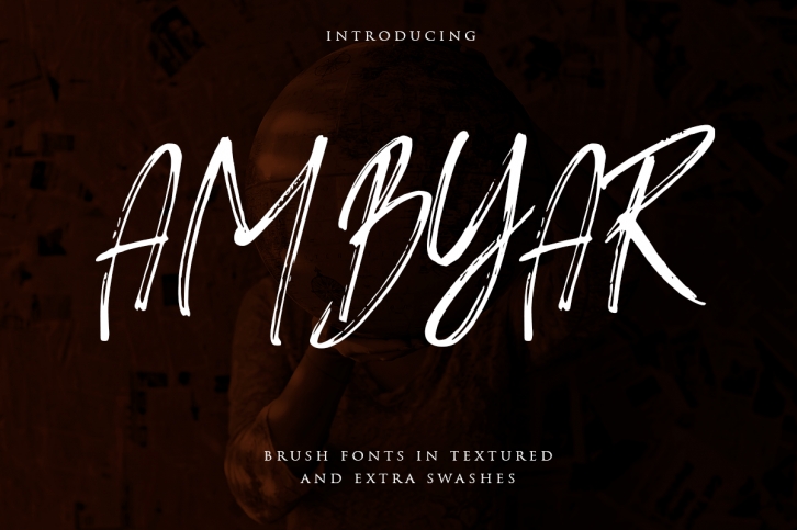 AMBYAR Brush Font Download