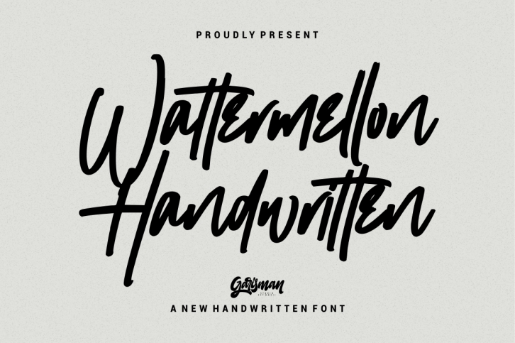 Wattermell Font Download