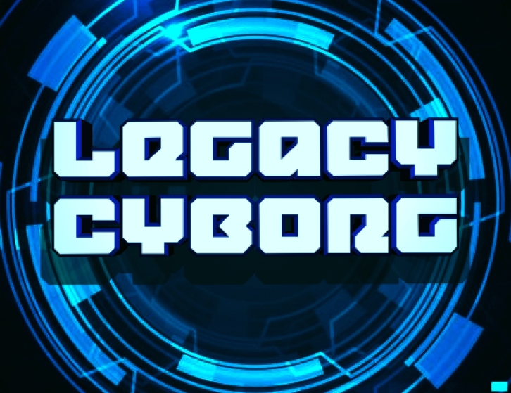 Legacy Cyborg Font Download
