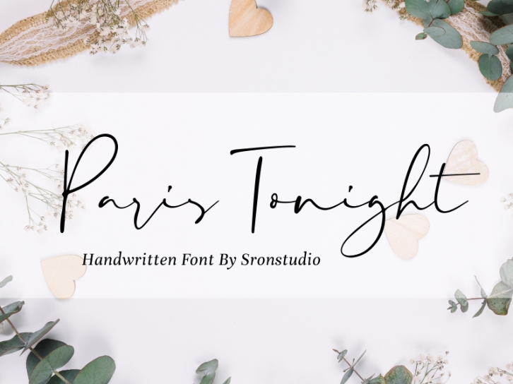 Paris Tonigh Font Download