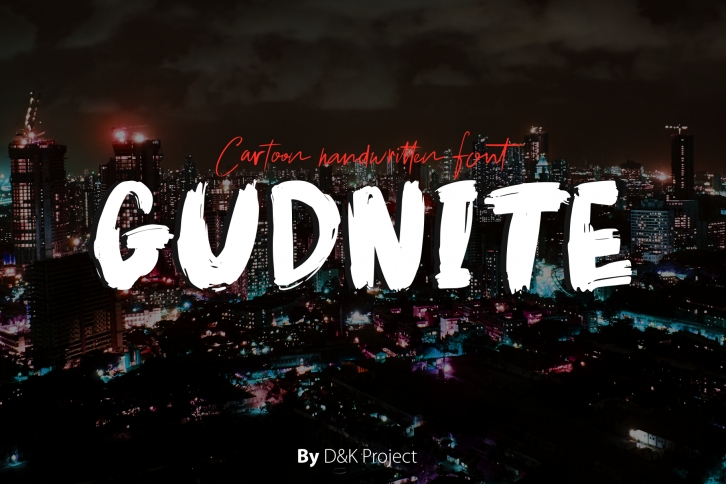 Gudnite Font Download