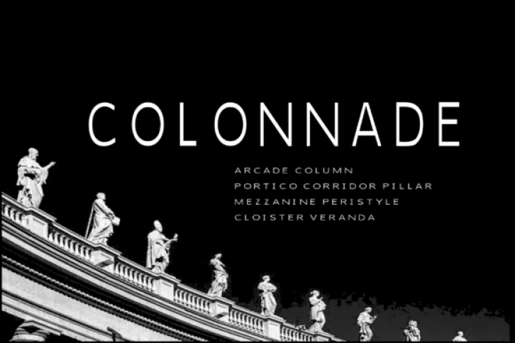 Colonnade Font Download