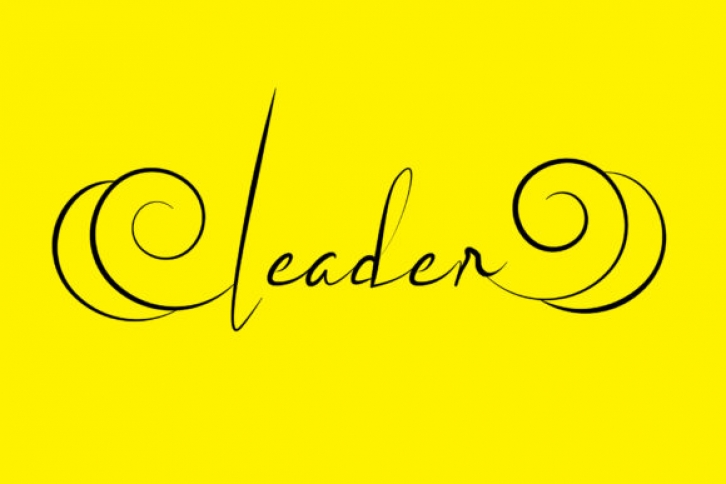 Leader Font Download