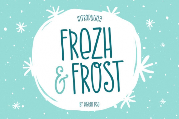 Frezh  Frost Font Download