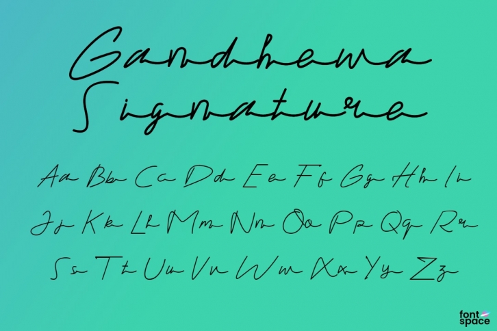 Gandhewa Signature Font Download