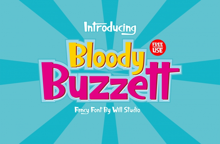 Bloody Buzze Font Download