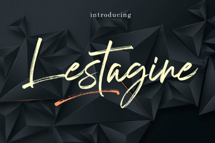 Lestagine Font Download