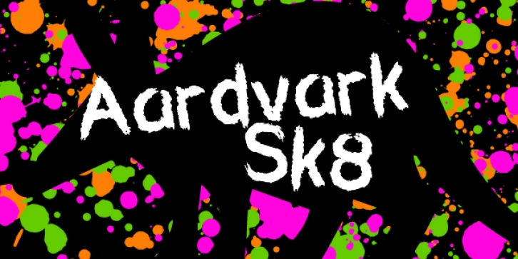 Aardvark Sk8 Font Download