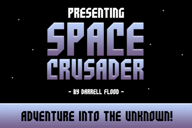 Space Crusader Font Download