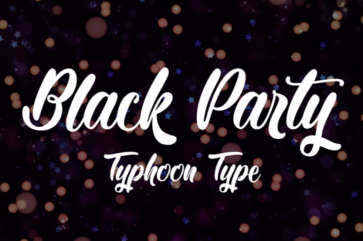 Black Party Font Download