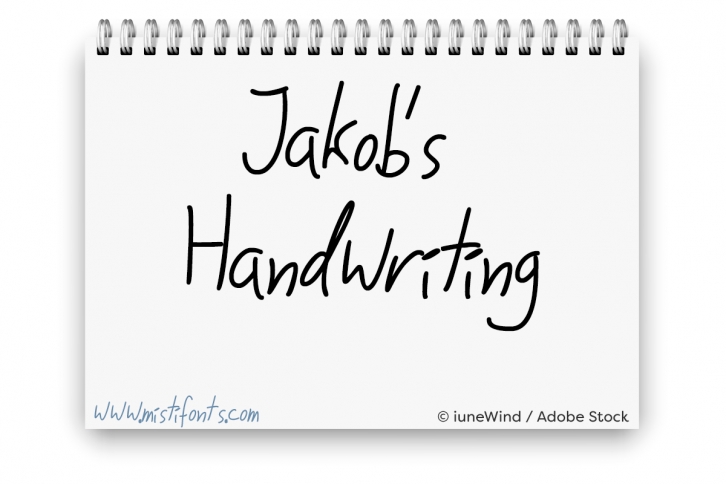 Jakobs Handwriting Font Download