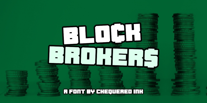 Blockbrokers Font Download