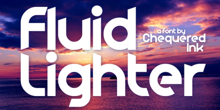 Fluid Lighter Font Download