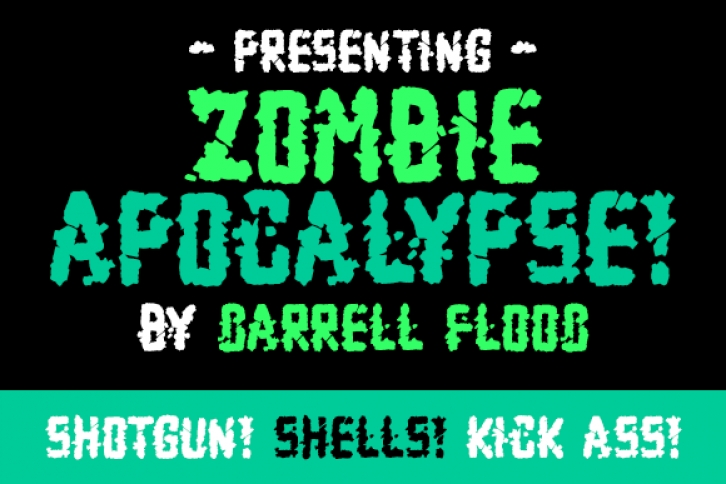 Zombie Apocalypse Font Download