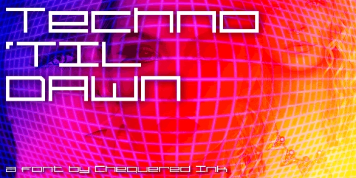 Techno 'Til Daw Font Download