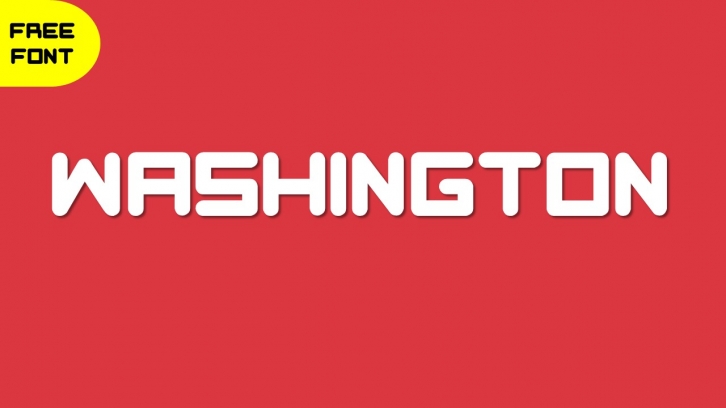 Washing Font Download