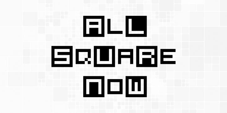 All Square Now Font Download