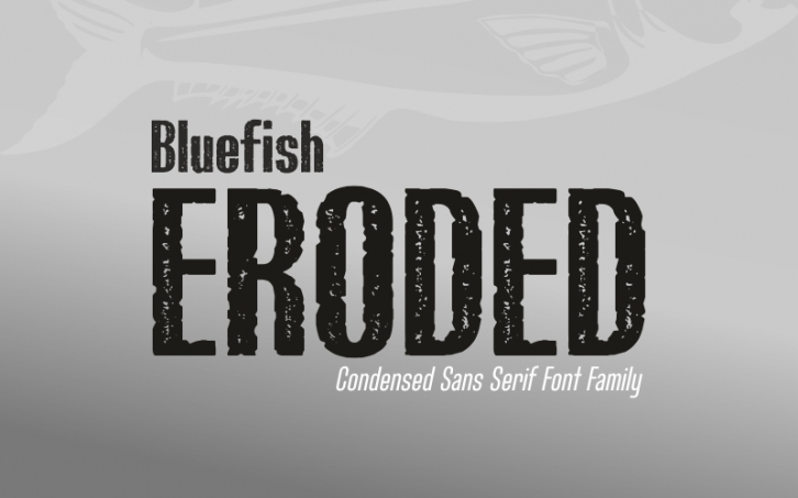 Bluefish_ERODED DEMO Font Download