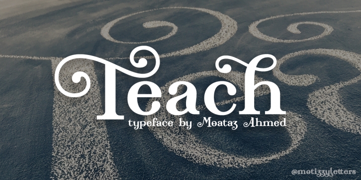 Teach Dem Font Download