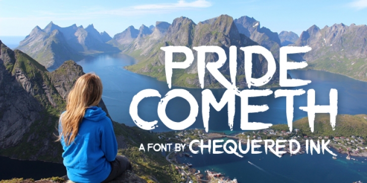 Pride Cometh Font Download