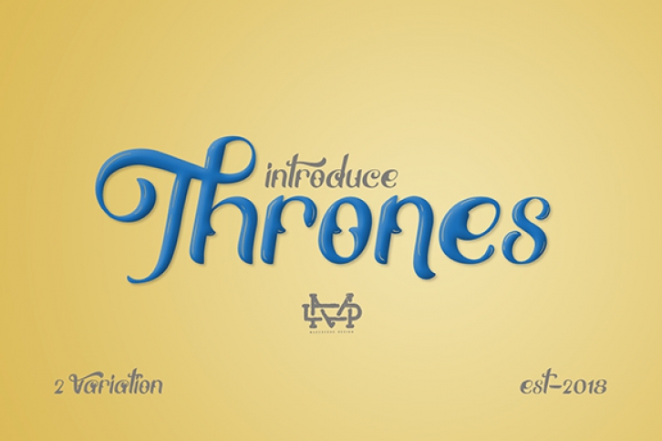 Thrones Font Download
