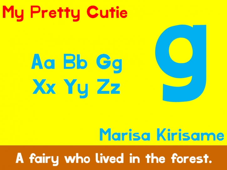 My Pretty Cutie Font Download