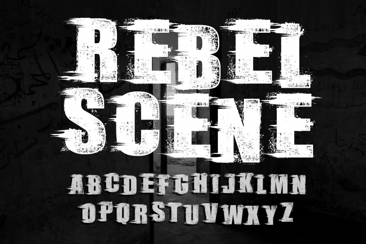 Rebel Scene_Dem FREE Font Download