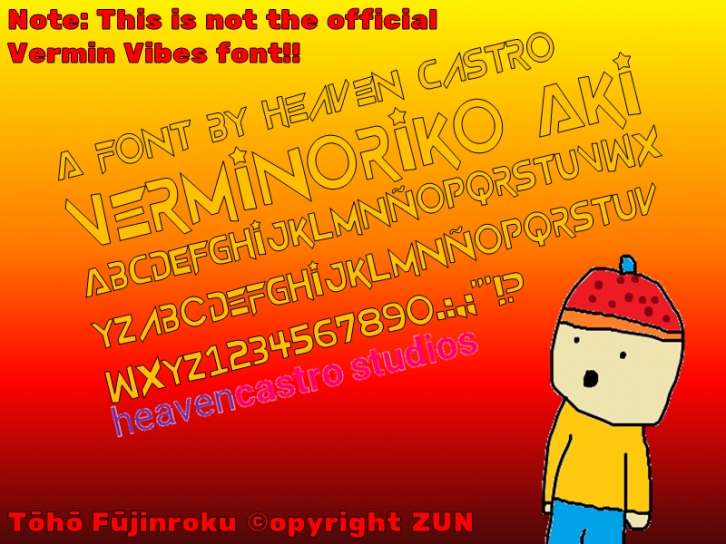 Verminoriko Aki Font Download