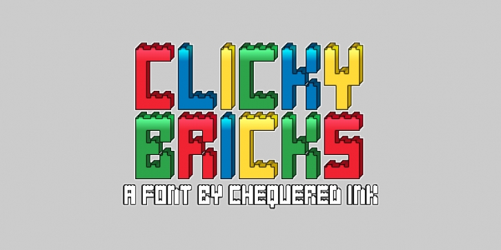 Clicky Bricks Font Download