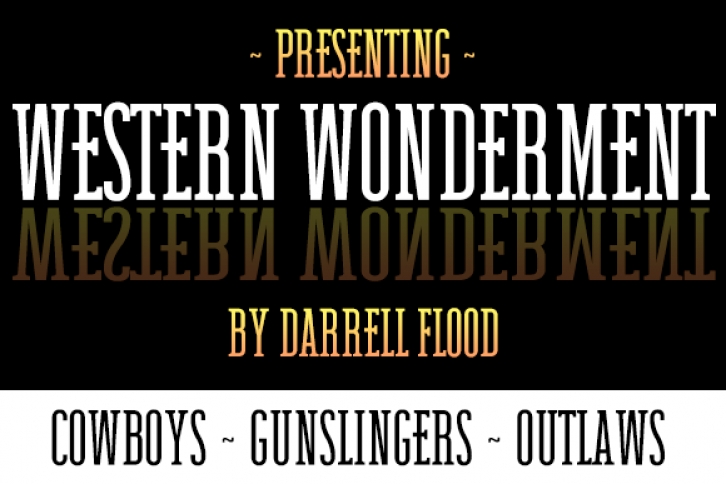 Western Wonderme Font Download