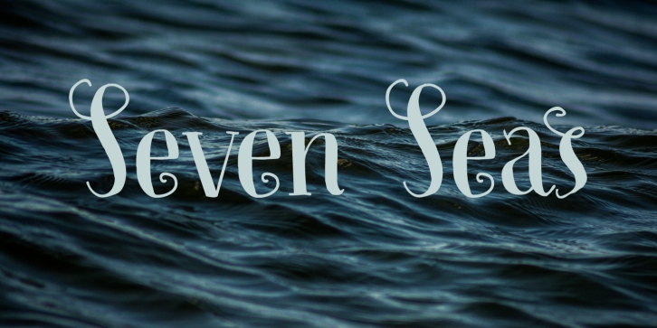 Seven Seas DEMO Font Download