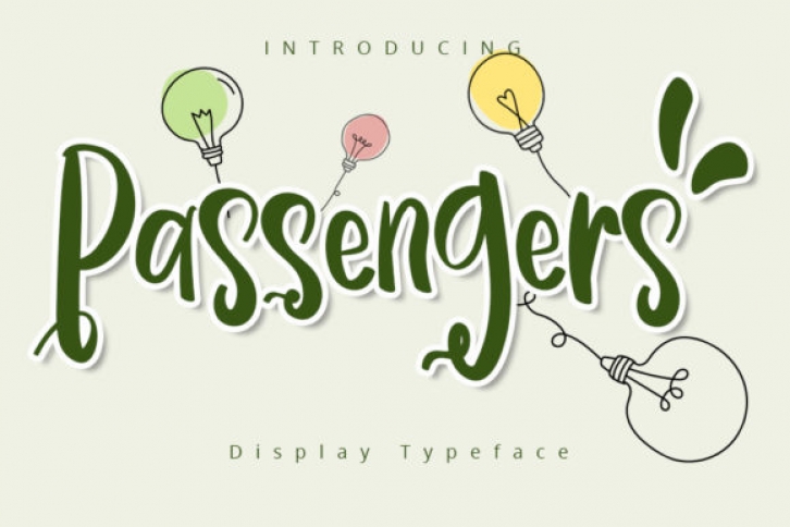 Passengers Font Download