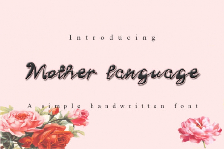 Mother Language Font Download