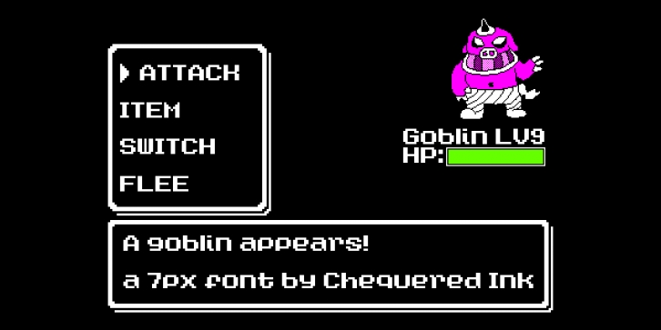 A Goblin Appears! Font Download