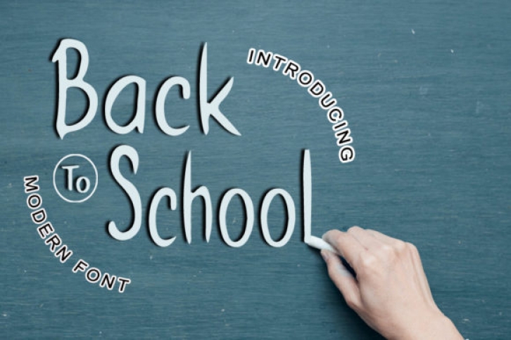 Back to School Font Download