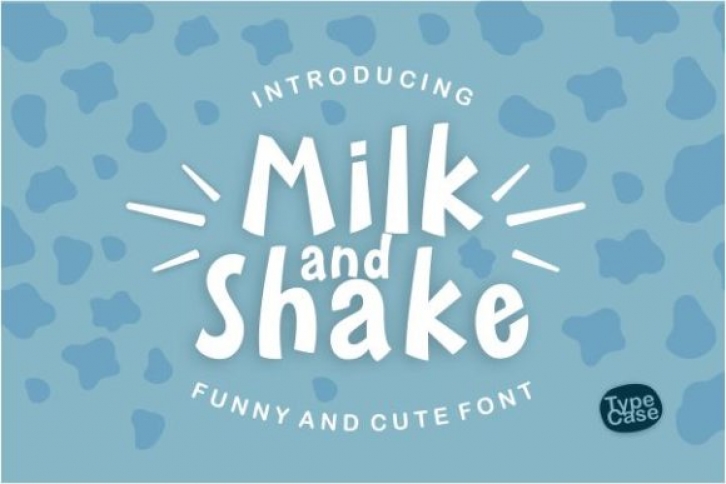 Milk and Shake Font Download