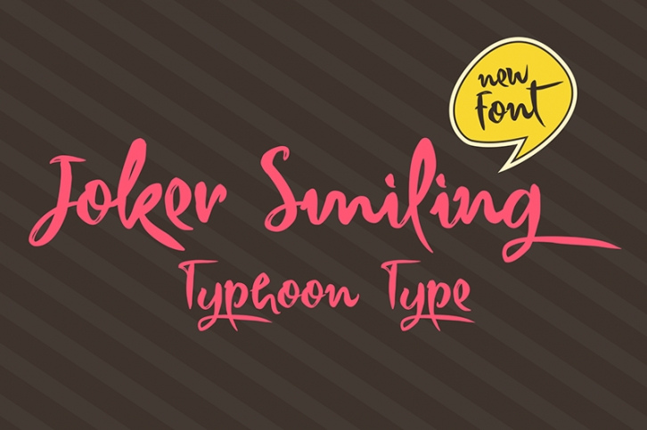 Joker Smiling Font Download