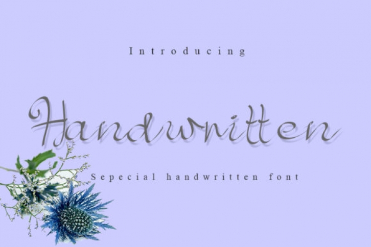 Handwritten Font Download